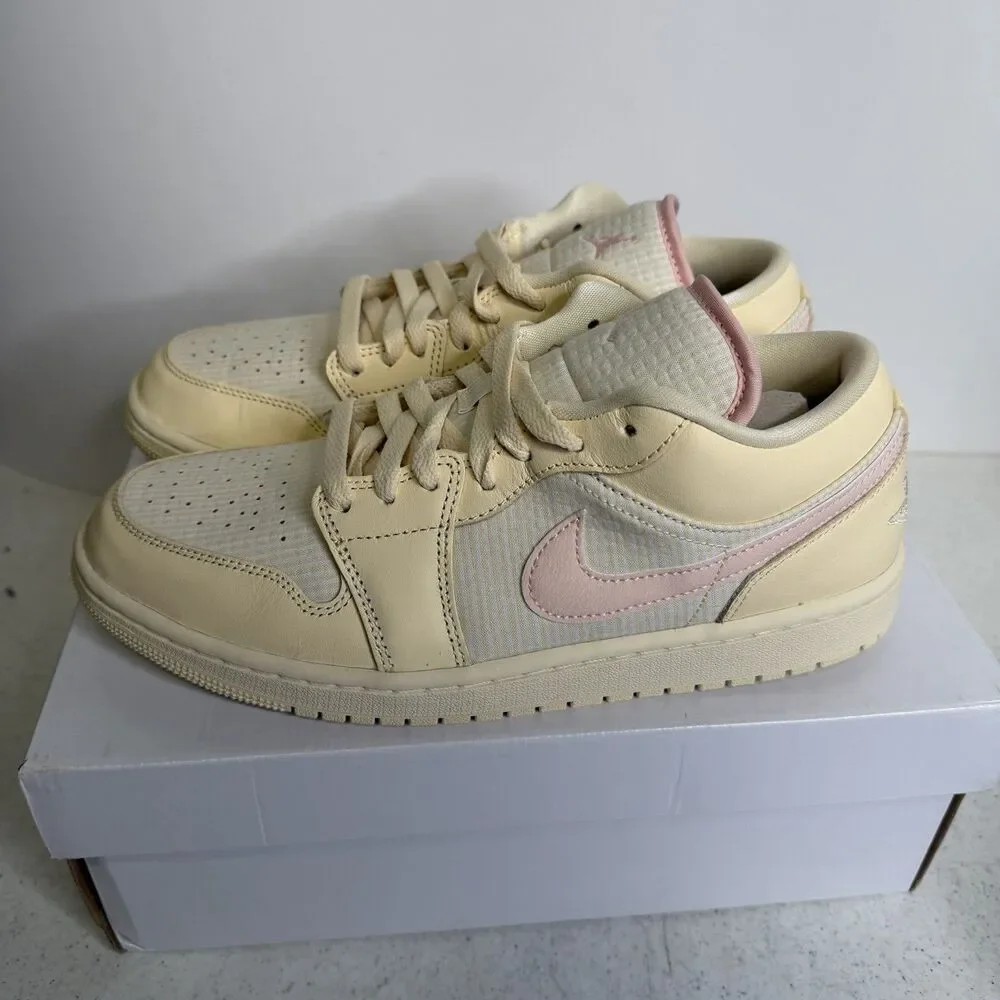 Nike Air Jordan 1 Low SE Seersucker Shoes